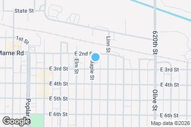 Map image of the property - 208 Maple St