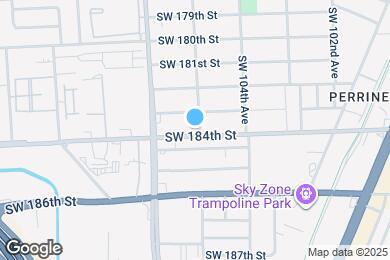 Map image of the property - 18350 SW 105th Ave