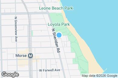 Map image of the property - 7035 N Sheridan Rd