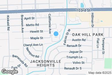 Map image of the property - 5641 California Ave