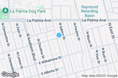 Map image of the property - 760 N Olive St