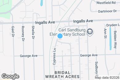 Map image of the property - 2315 Birchwood Ln
