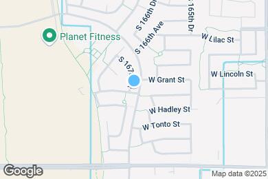 Map image of the property - 781 S 167th Dr