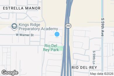 Map image of the property - 6217 W Warner St