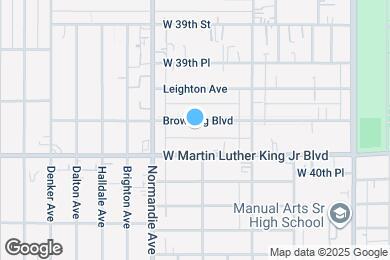Map image of the property - 1230 Browning Blvd