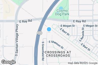 Map image of the property - 1691 S Portland Ct