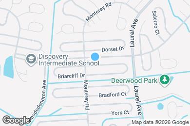 Map image of the property - 64 Bolton Ct