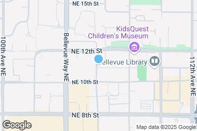 Map image of the property - 1100 106th Ave NE