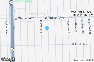 Map image of the property - 6829 Abington Ave