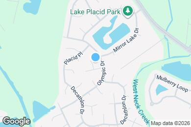 Map image of the property - 1812 Saranac Ct