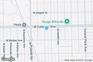 Map image of the property - 2339 N Springfield Ave