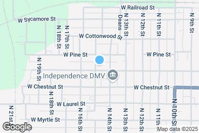 Map image of the property - 818 W Locust St