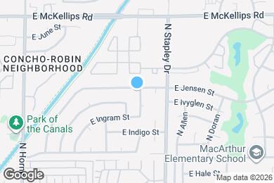 Map image of the property - 1117 E Jensen St