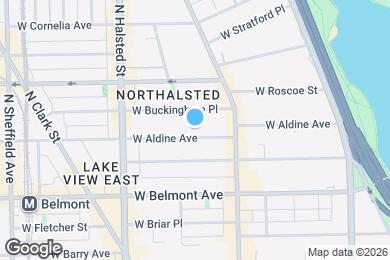 Map image of the property - 644 W Aldine