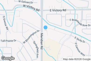 Map image of the property - 3501 S Bartlett Ave