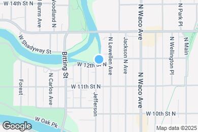 Map image of the property - 1250 N Jefferson Ave