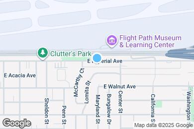 Map image of the property - 926 E Imperial Ave