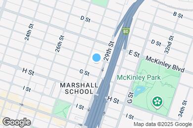 Map image of the property - 2816 F St