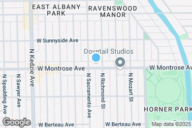 Map image of the property - 2944 W Montrose Ave