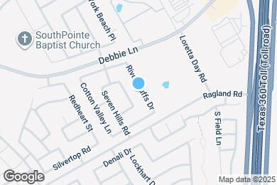 Map image of the property - 8410 River Bluffs Dr