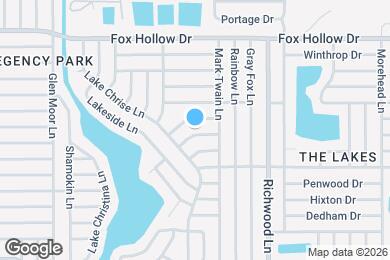 Map image of the property - 7815 Treasure Pointe Dr