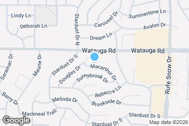 Map image of the property - 6321 Macarthur Dr