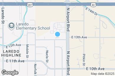 Map image of the property - 16749 E 13th Ave