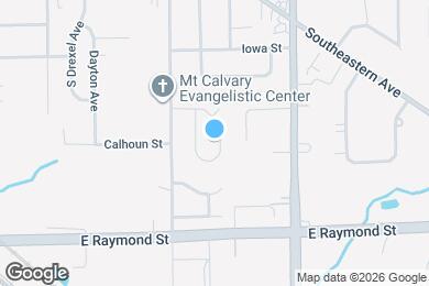 Map image of the property - 2010 S Gala Dr