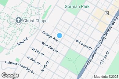 Map image of the property - 822 S 5th St