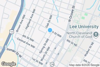 Map image of the property - 737 Spring St NW