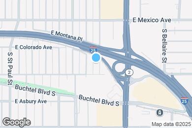 Map image of the property - 1857 S Jackson St