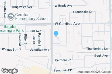 Map image of the property - Villa Vista Apartments
