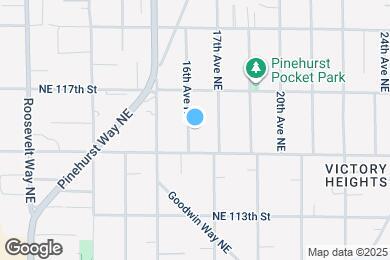 Map image of the property - 11520 16th Ave NE