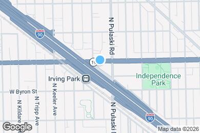 Map image of the property - 4019-27 W Irving Park