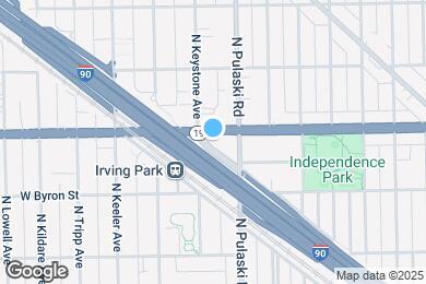 Map image of the property - 4019 W Irving Park Rd