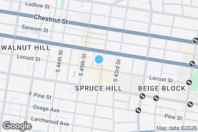 Map image of the property - 234 S 44th St