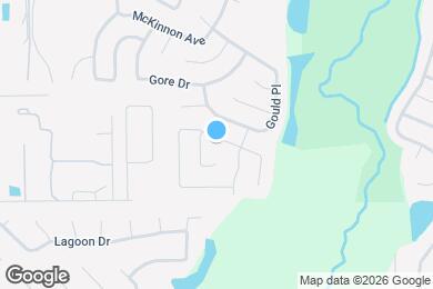 Map image of the property - 1029 Beckstrom Dr
