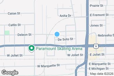 Map image of the property - 332 De Soto St