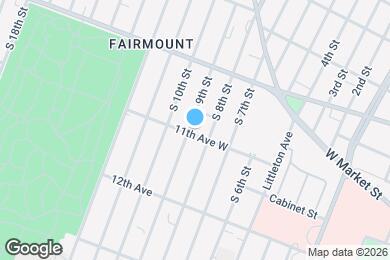 Map image of the property - 144 S 9th St