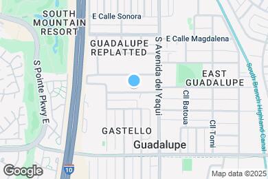 Map image of the property - 5518 E Calle Encinas