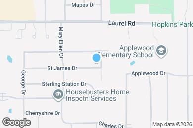 Map image of the property - 1882 Paul Dr