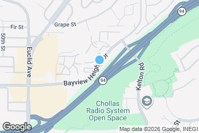 Map image of the property - 1681 Bayview Heights Dr