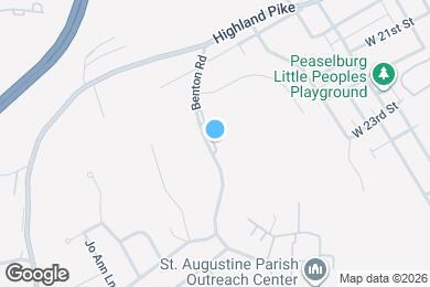 Map image of the property - 2020 Benton Rd