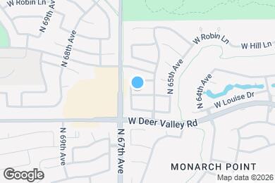 Map image of the property - 6628 W Louise Dr