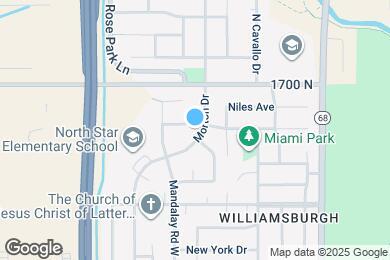 Map image of the property - 1869 Dale Ridge Ave