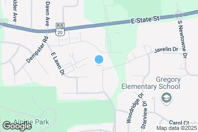 Map image of the property - 645 Easton Pky