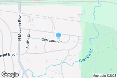 Map image of the property - 1320 Getzelman Dr