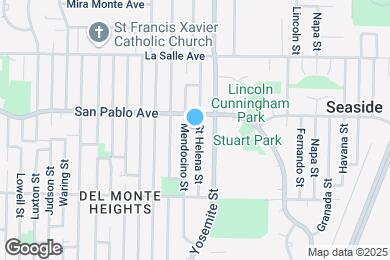 Map image of the property - 1779 Saint Helena St