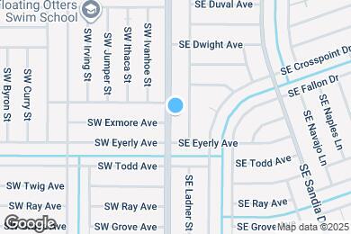Map image of the property - 1257 SE Airoso Blvd