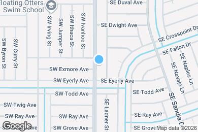Map image of the property - 1257 SE Airoso Blvd